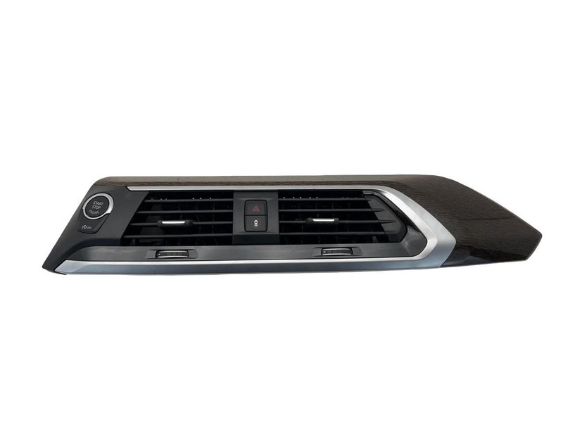 2018-2024 BMW X3 Center Dashboard Air Heat Cooling Vent Trim Brown Wood