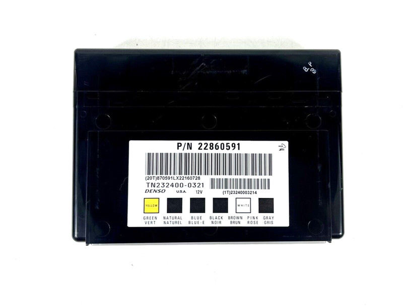✅ 2012 12 BUICK ENCLAVE *BODY CONTROL COMPUTER MODULE BCU BCM # 22860591 OEM