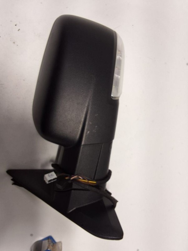 2014-2024 Dodge 1500 Driver Side View Mirror 6x9 Black Textured w/Courtesy Lamp
