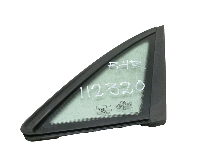 04-08 AUDI B7 A4 SEDAN REAR GLASS WINDOW QUARTER RIGHT REAR OEM 112320