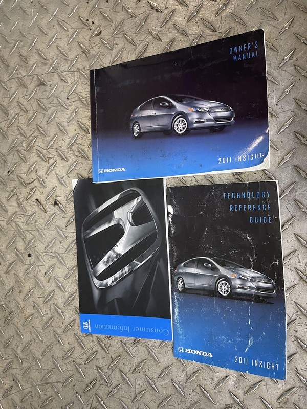 2011 Honda Insight Owners Manual Oem Tested