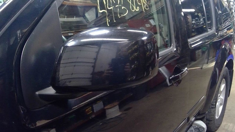 Driver Side View Mirror Power Black Textured Fits 05-21 FRONTIER 1799505