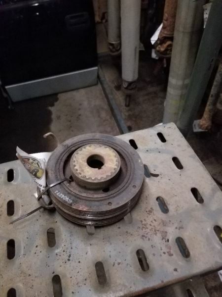 Harmonic Balancer 2.5L Turbo Fits 98-14 IMPREZA 81135