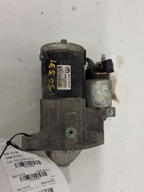 Starter Motor New Style 6 Lug Wheel Fits 20-23 DODGE 1500 PICKUP 3438593