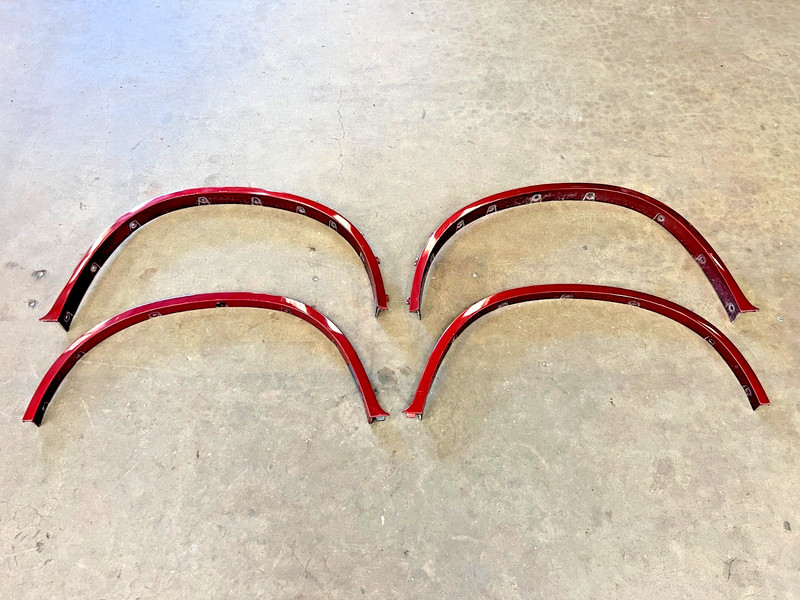 ⭐2008-2014 BMW X6 E71 FRONT & REAR FENDER FLARE TRIM MOLDING SET OEM LOT2649