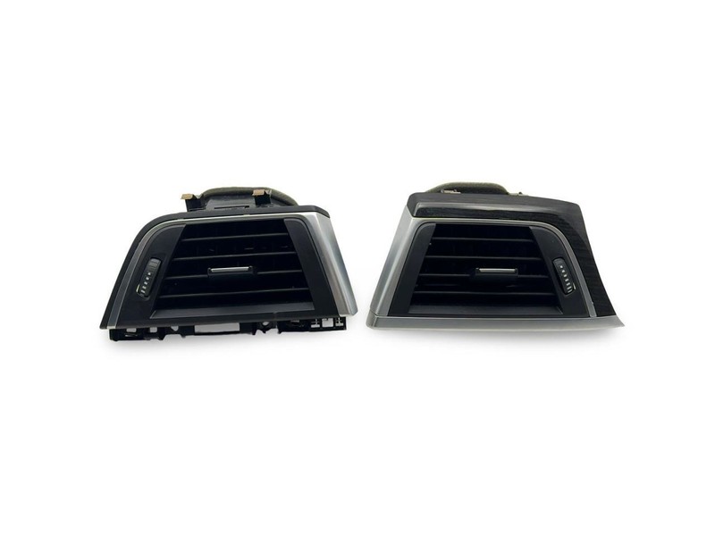 2017-2020 BMW 330i Dash Right Passenger Side Outer Air Vent Grille Black Wood