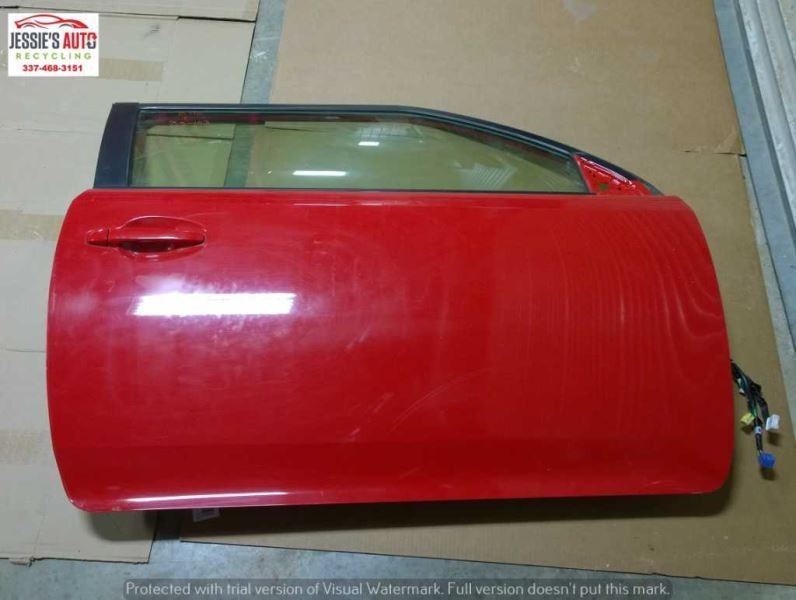 11 12 13 14 15 16 SCION TC 2DR COUPE RIGHT FRONT PASSENGER DOOR RED BS-103