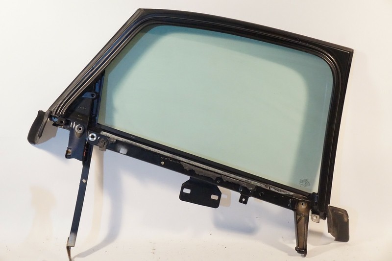 02 03 04 05 AUDI A4 B6 REAR LEFT DRIVER SIDE DOOR WINDOW GLASS SHELL FRAME OEM