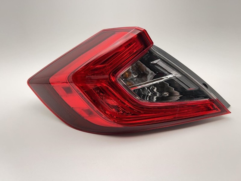 2016-2021 HONDA CIVIC LEFT TAILLIGHT QUARTER MOUNTED 2.0L AT FWD 87K -LX- 63558
