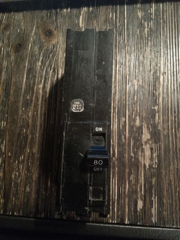 Square D 80Amp 2 Pole Type QI Circuit Breaker *Free Shipping *