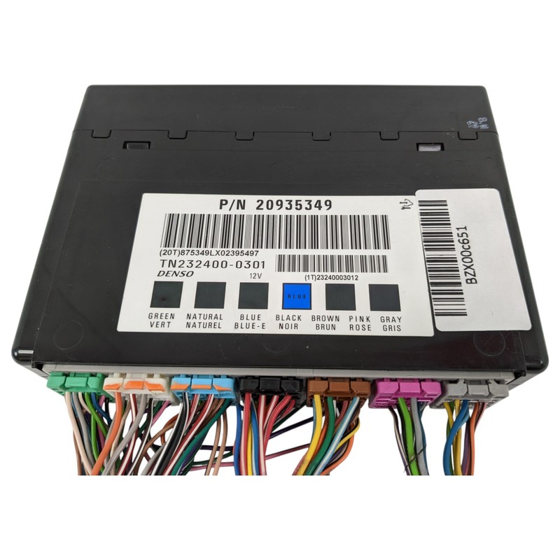 2011 11 GMC ACADIA BODY CONTROL COMPUTER MODULE BCU BCM # 20935349 OEM