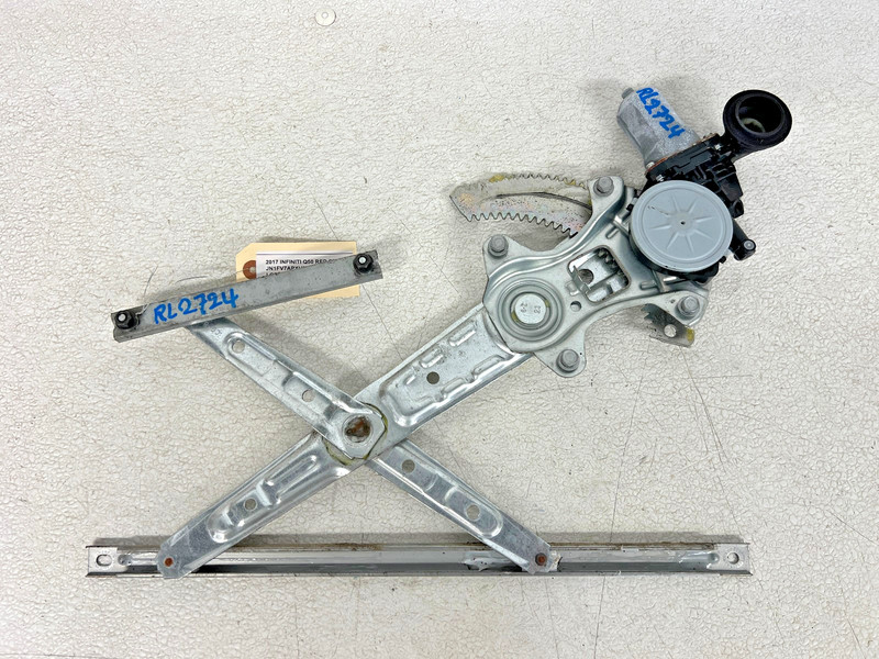 ⭐2014-2024 INFINITI Q50 REAR LEFT LH DOOR WINDOW REGULATOR & MOTOR OEM LOT2724