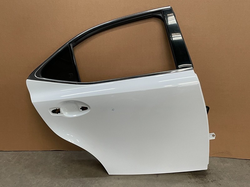 2014 2015 Lexus IS250 Rear Right Passenger Exterior Door Shell White 1511 OEM