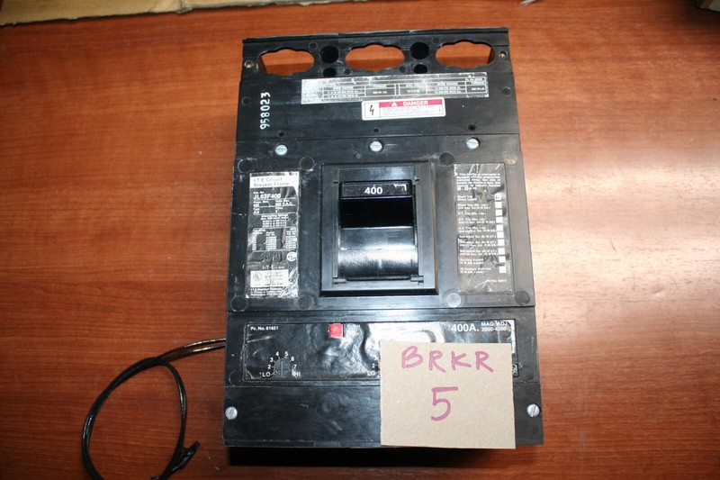 ITE Siemens JL63F400 400A Circuit Breaker 600V Max Shunt Trip Device