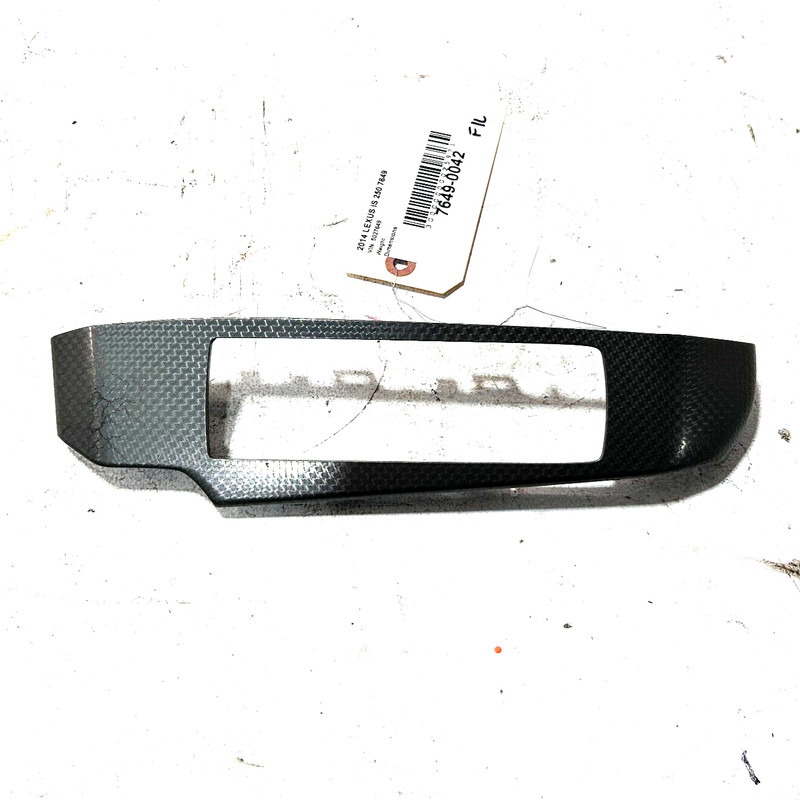 2014-2015 LEXUS IS250 FRONT LEFT DRIVER DOOR WINDOW CONTROL COVER OEM