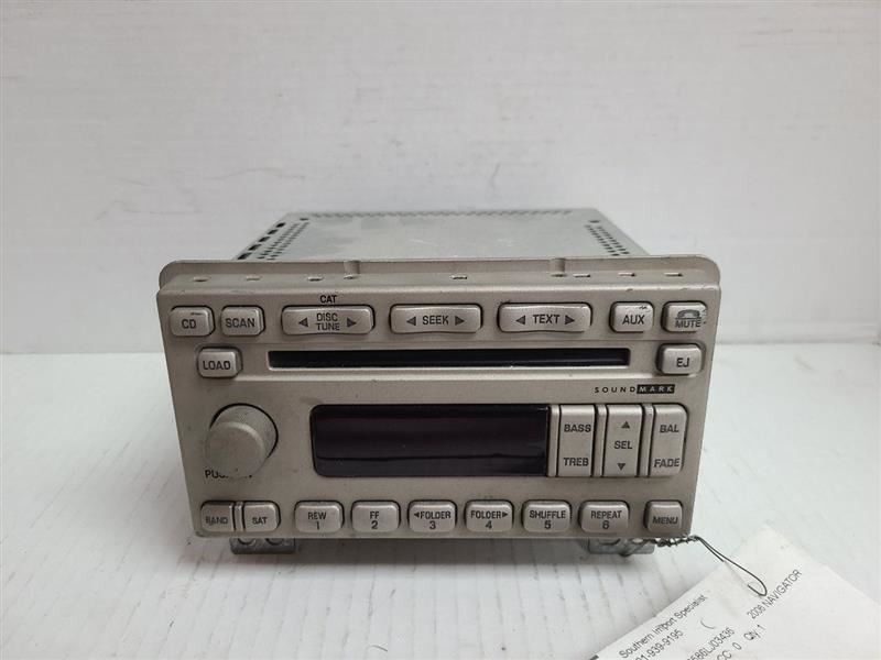 Audio Equipment Radio Am-fm-cd 6 Disc In Dash Fits 06 NAVIGATOR 487526