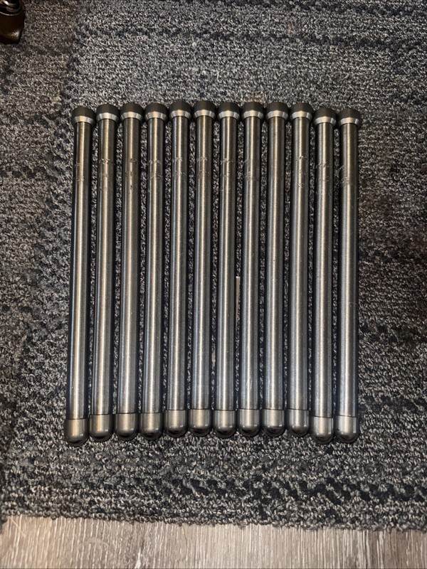CUMMINS ISX12G VALVE PUSH ROD P/N 4974975 ( Set OF 12 )