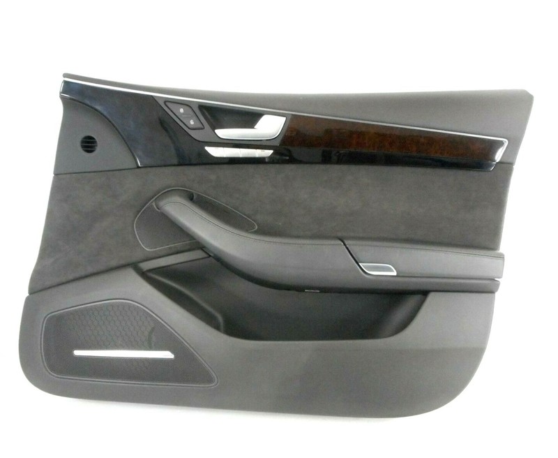 11-14 Audi A8 Quattro Front Interior Door Trim Panel Passenger Right OEM