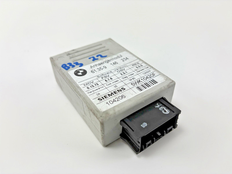 2007-2009 BMW 128i 135i 328i 335i 525i 535i 550i 750i M5 X5 X6 TOW TOWING MODULE