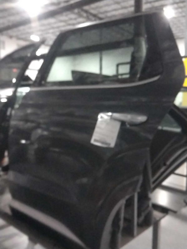 2020 Hyundai Palisade Left Rear Door Grey 710524 78K Miles OEM Used