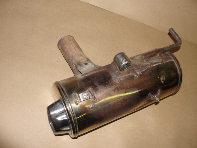 2009 BMW G 650 GS REAR RIGHT SIDE EXHAUST MUFFLER CAN PIPE SILENCER G650 G650GS