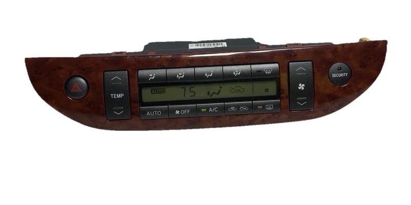 2002-06 Toyota Camry AC Heater Climate Control Digital 55900-06070 Woodgrain XLE
