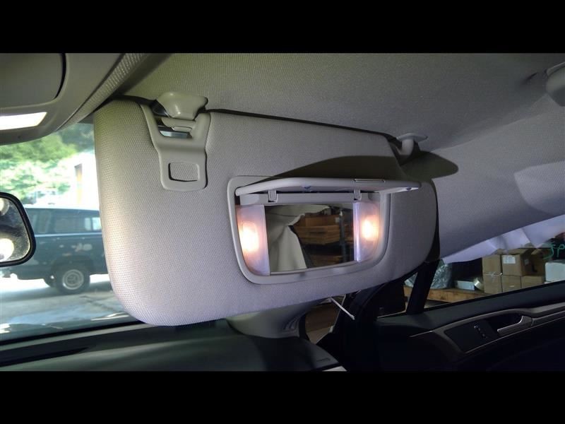Passenger Sun Visor Illuminated Without Sunroof Fits 17-20 FUSION 1161528