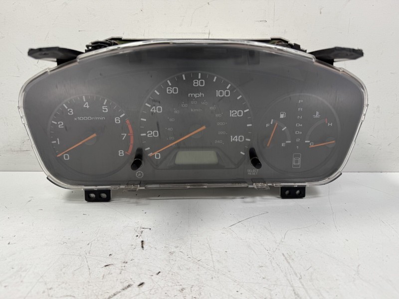 01-02 Honda Accord 4D LX 4cyl AT ABS Instrument Cluster 186k Mi 78100-S84-A6 OEM