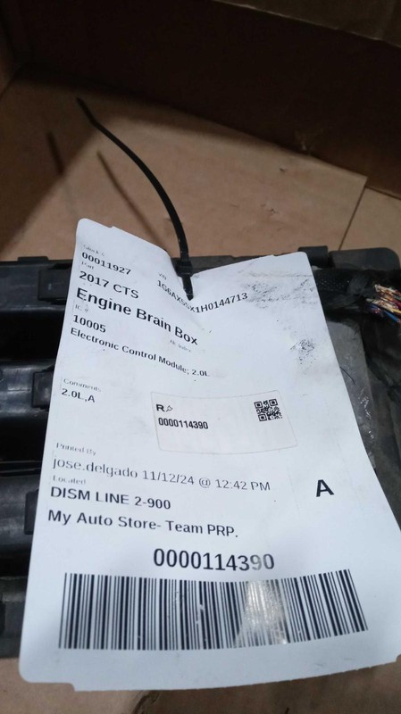 2017 Cadillac CTS Engine Control Module ECM 2.0L OEM 12669908 Used 136K