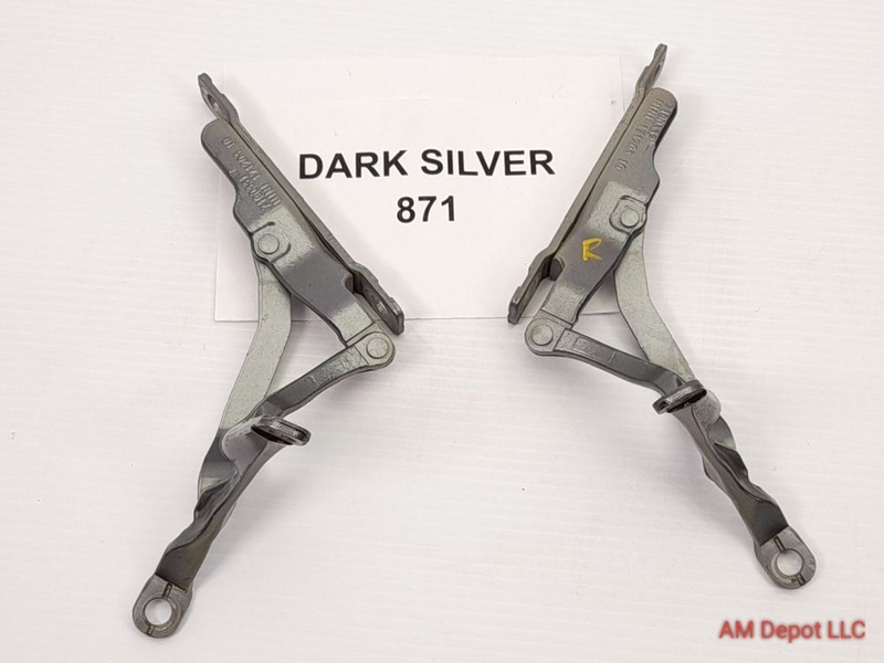 2010 Mini Cooper S R57 Cabrio Left Right Trunk Lid Tailgate Hinge Set Dark Silvr