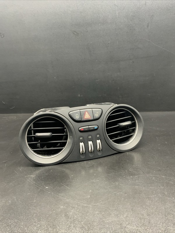 Mercedes R230 SL55 SL500 AC vent, dash center, Black, 2308300054 SL500 SL600 SL6