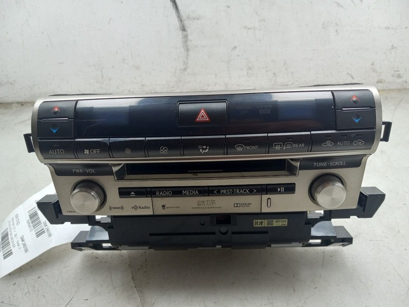 2015 LEXUS LS460 RADIO AUDIO MULTIMEDIA RECEIVER A/C CLIMATE CONTROL 86130-50430