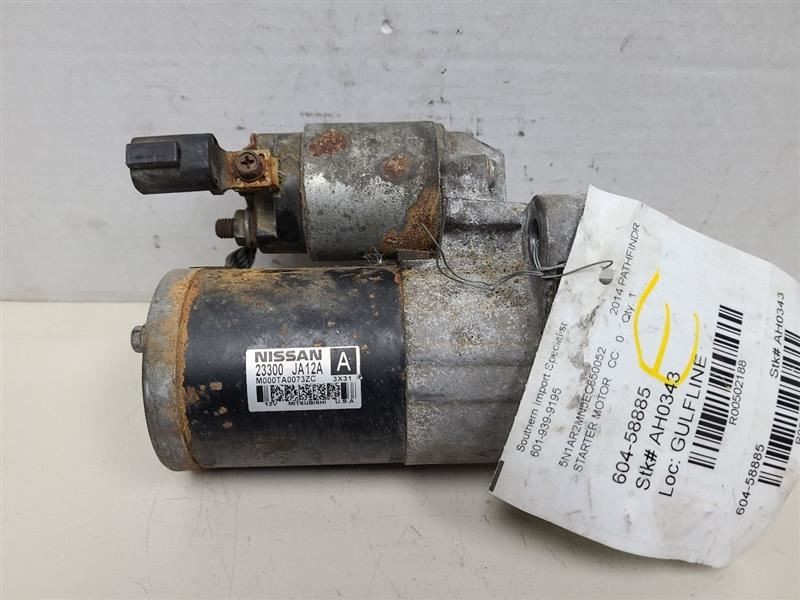 Starter Motor 6 Cylinder Fits 13-14 17 PATHFINDER 502188