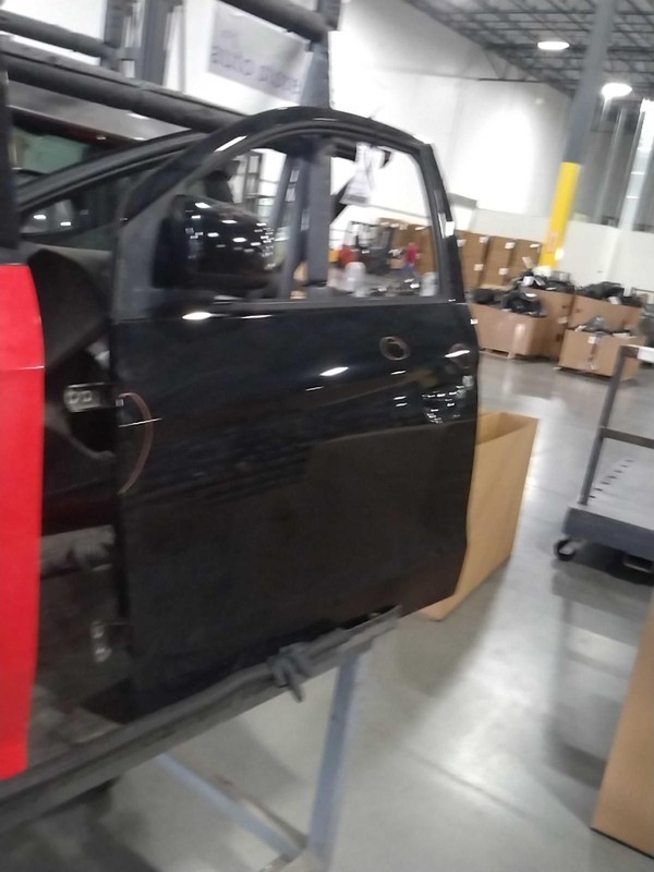2017 Mitsubishi Mirage Left Door Black 4DR Sedan Used OEM Part 7666476