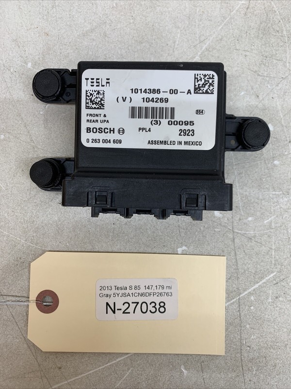⚡️2012-2016 TESLA MODEL S PARK ASSIST CONTROL MODULE OEM 27038 B123