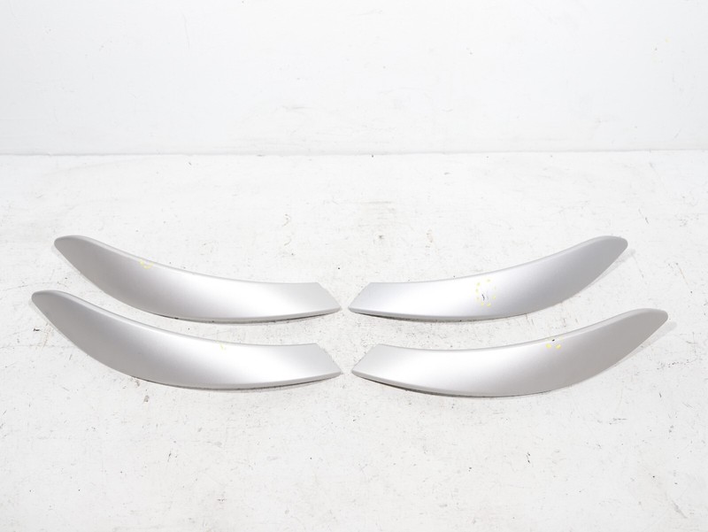 2012–20 BMW F30 F31 328i 335i Silver Interior Door Pull Handle Trim Covers Set 4
