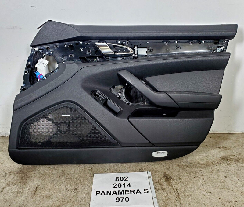 ✅ OEM Porsche Panamera 970 Front Passenger Door Card Panel w/BOSE Audio Sistem