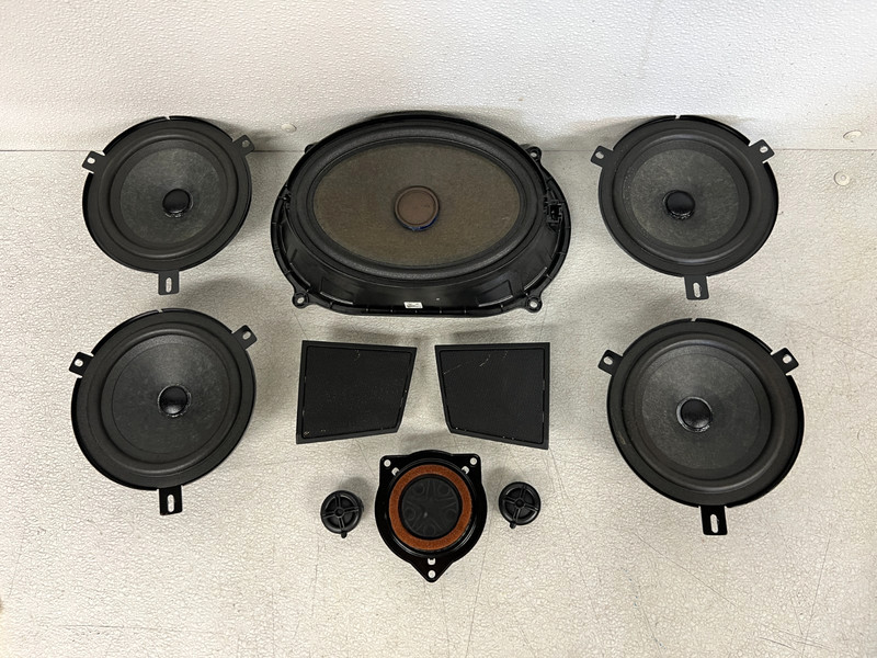 ⭐2014-2024 MASERATI QUATTROPORTE AUDIO SUBWOOFER TWEETER SPEAKER SET OEM LOT2638