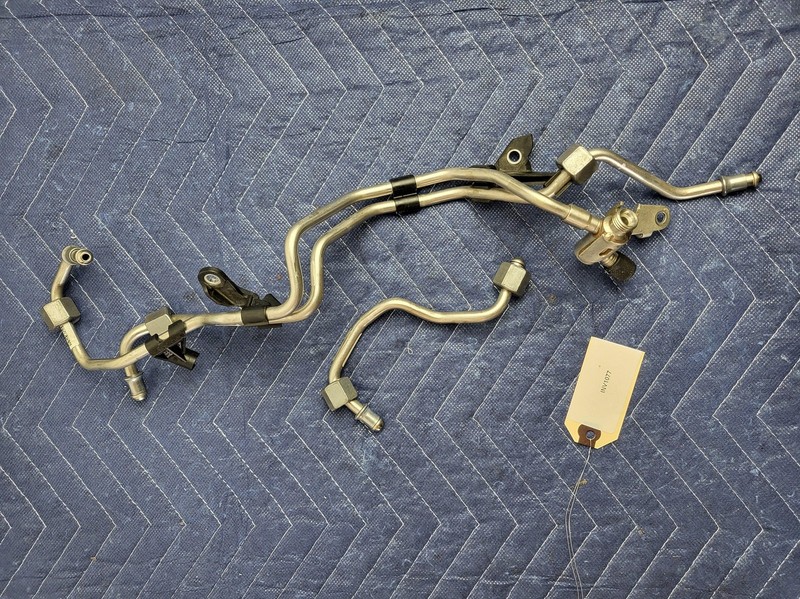 2015-2017 Mercedes E 400 Coupe High Pressure Fuel Line Pipe Hose SET 3.0L OEM
