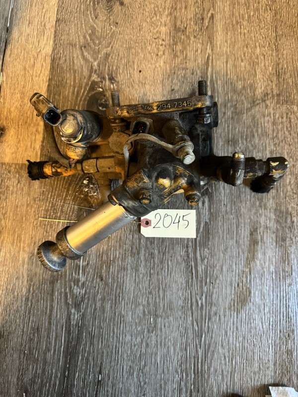 CATERPILLAR CAT C15 ACERT Diesel Engine Fuel Filter Housing - P/N: 294-7345