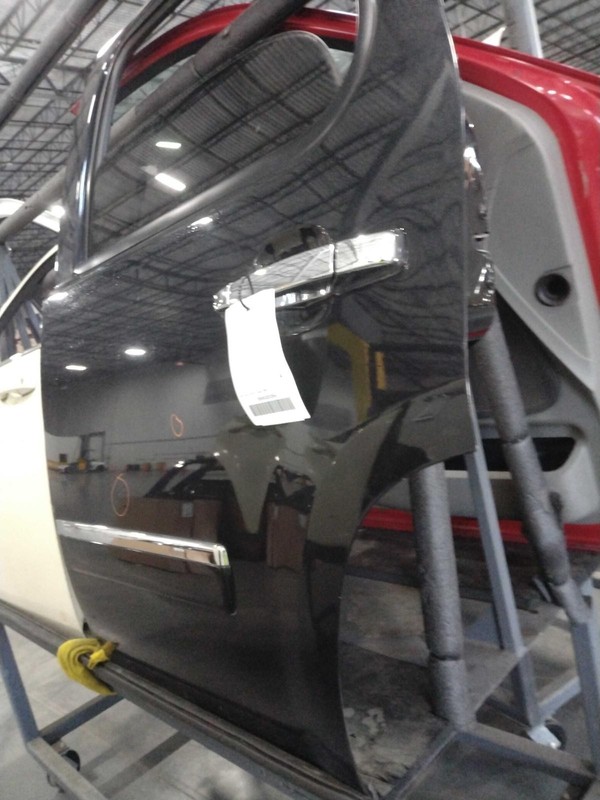 2013 GMC Yukon Left Rear Door Black 58U Light Scratch 191K Miles