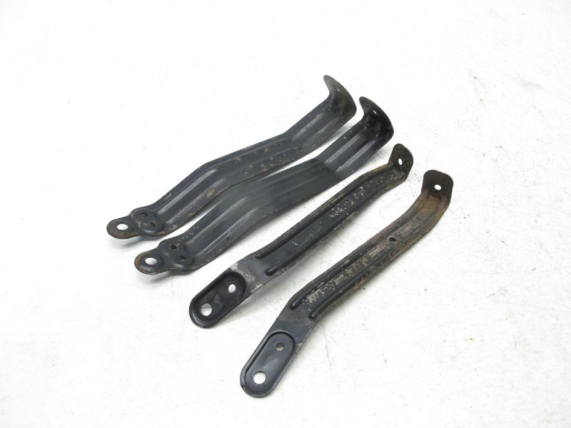 11-16 MINI COOPER S COUNTRYMAN R60 BUMPER GUIDE MOUNT BRACKET REAR SET OEM 01112
