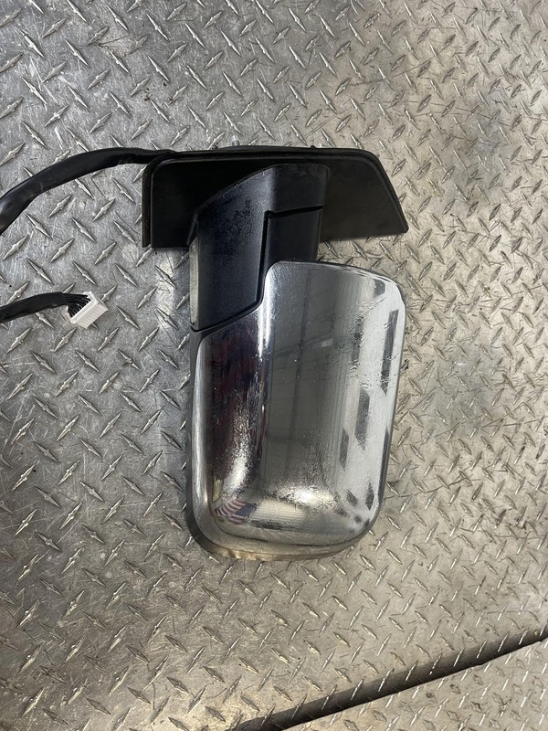 2008-2015 Nissan Armada Driver Left Side Mirror Chome Folding Oem Tested