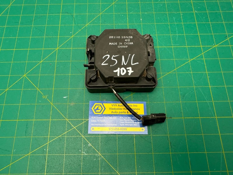 18-25 NISSAN LEAF - PEDESTRIAN SOUND ALERT SPEAKER OEM 281H0-5SN0B