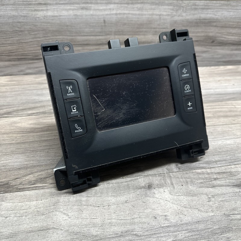 2015 - 2016 Dodge Challenger Receiver And Display, 5.0"Screen Oem 68212745AE