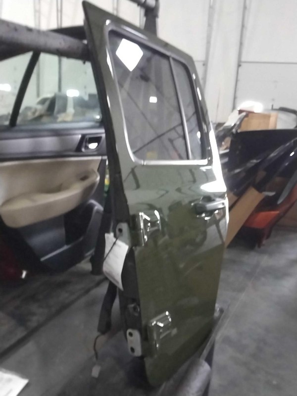 2020 Jeep Wrangler Left Door Green 4DR SUV OEM Used Part 681563