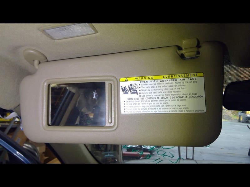 Driver Sun Visor Illuminated Electric EV Fits 10-14 RAV4 1693480