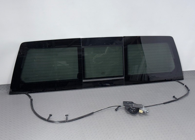 ✅ 19-26 RAM 1500 5th Gen OEM HEATED REAR BACKLITE SLIDING POWER GLASS WINDOW 34K