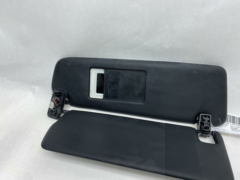 2011-2014 PORSCHE CAYENNE PASSENGER SIDE SUN VISOR SHADE ILUMINATED BLACK OEM