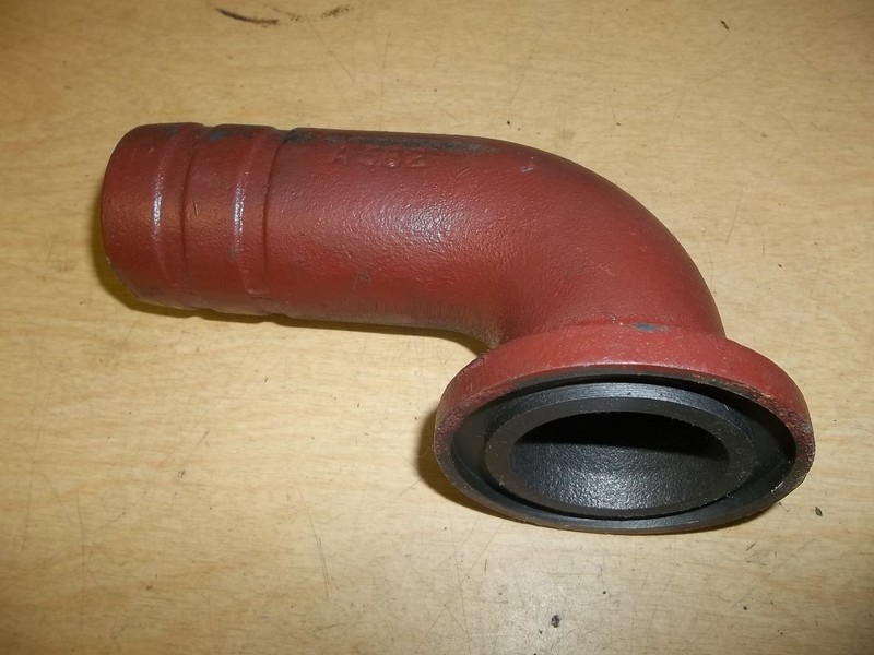 Red Angled Pipe, Part Number: A582 *FREE SHIPPING*